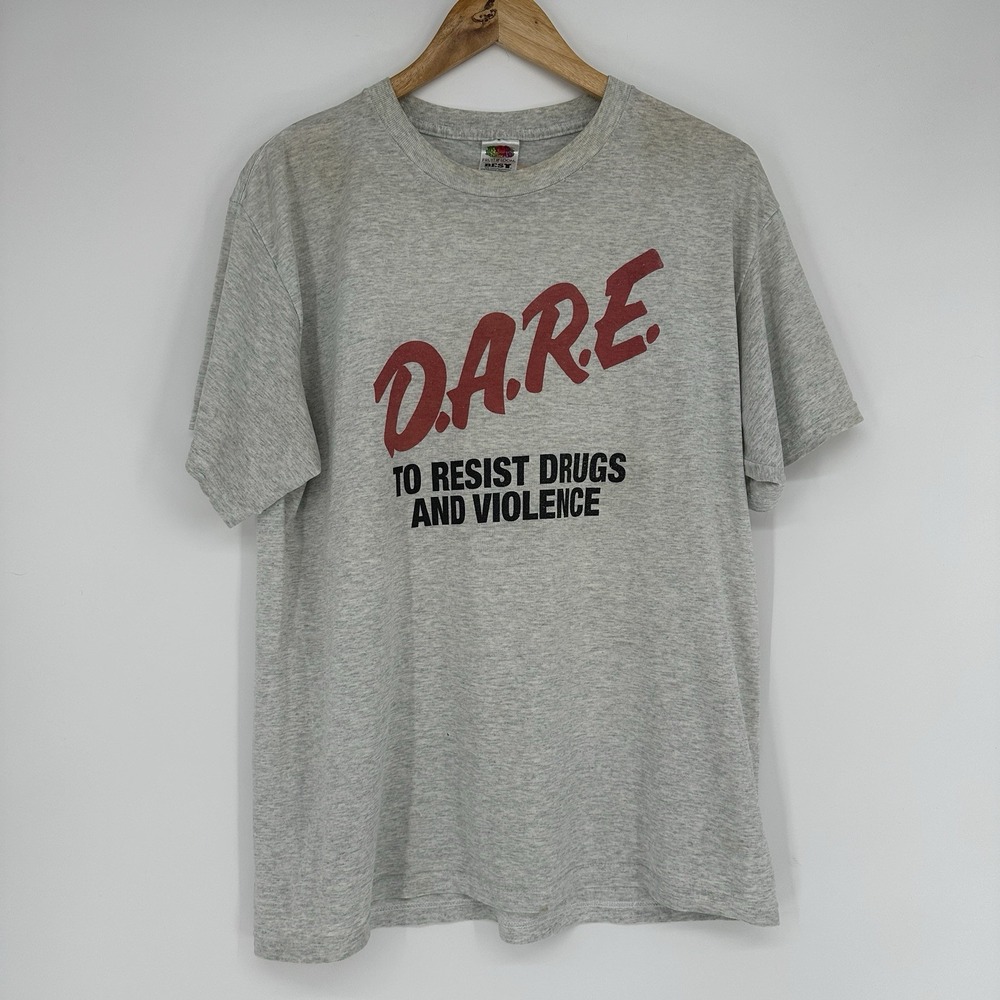 1990s heather gray D.A.R.E. "To Resist Drugs and Violence" Large